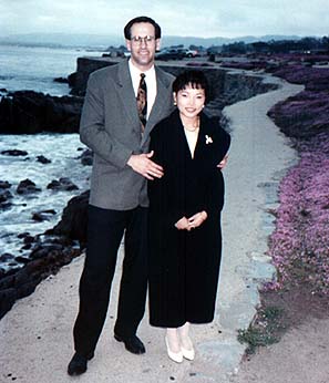 Chris and Michelle at Lover's Point - Pacific Grove